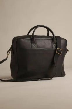 Barkers Leather Goods|Bags & Luggage^Wilkinson Leather Laptop Bag BLACK
