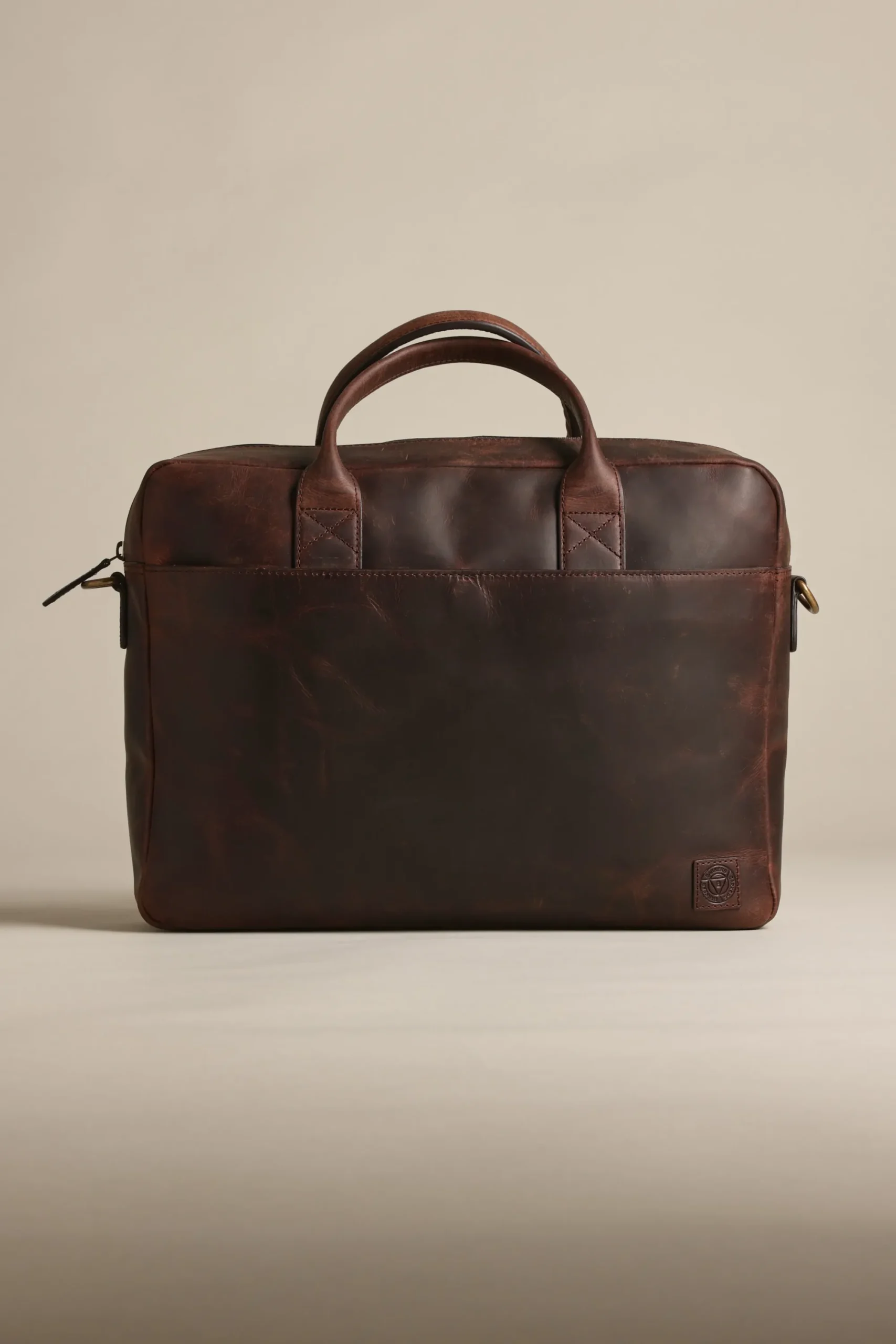 Barkers Leather Goods|Bags & Luggage^Wilkinson Leather Laptop Bag WALNUT BROWN